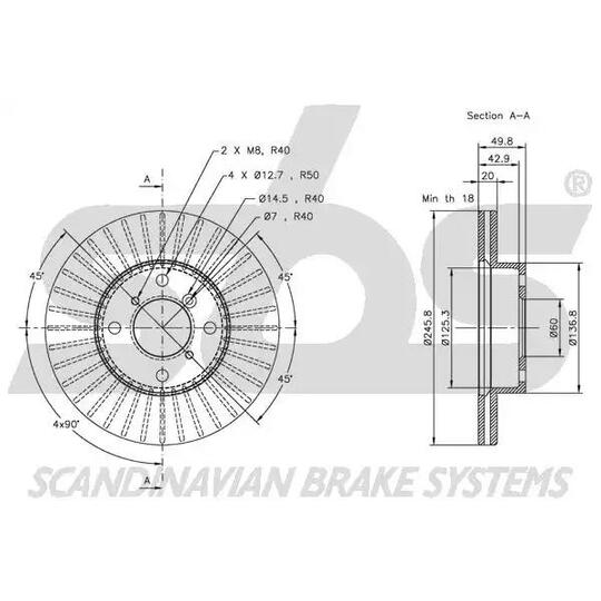 1815205208 - Brake Disc 