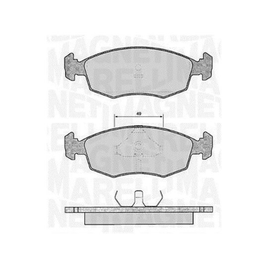 363916060249 - Brake Pad Set, disc brake 