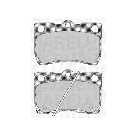 363916060638 - Brake Pad Set, disc brake 