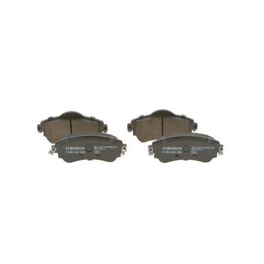 0 986 494 690 - Brake Pad Set, disc brake 