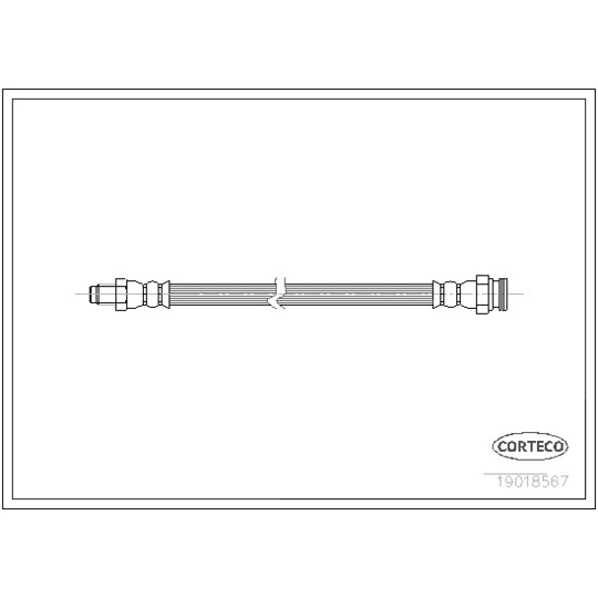 19018567 - Brake Hose 