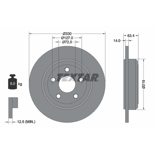 92274703 - Brake Disc 