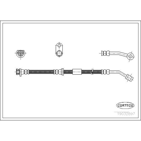 19032897 - Brake Hose 