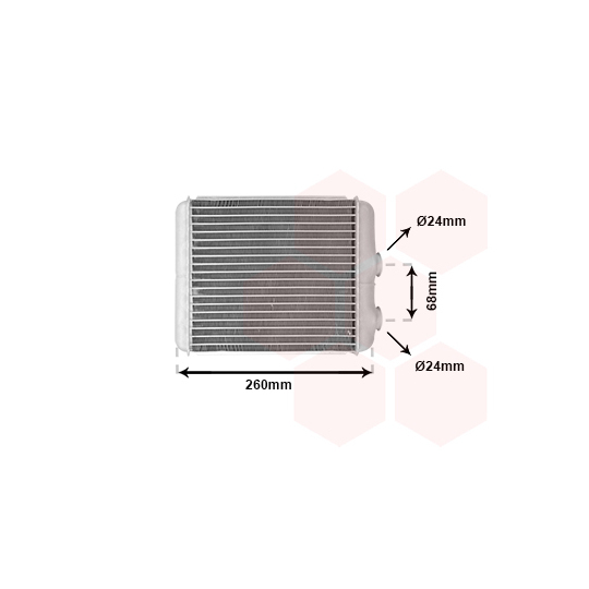 37006259 - Heat Exchanger, interior heating 