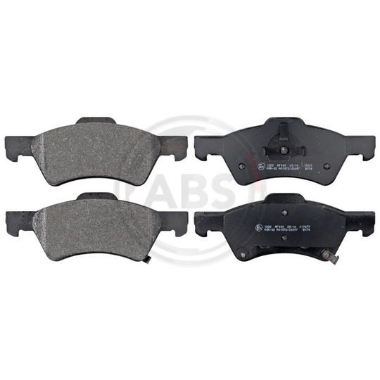 38857 - Brake Pad Set, disc brake 