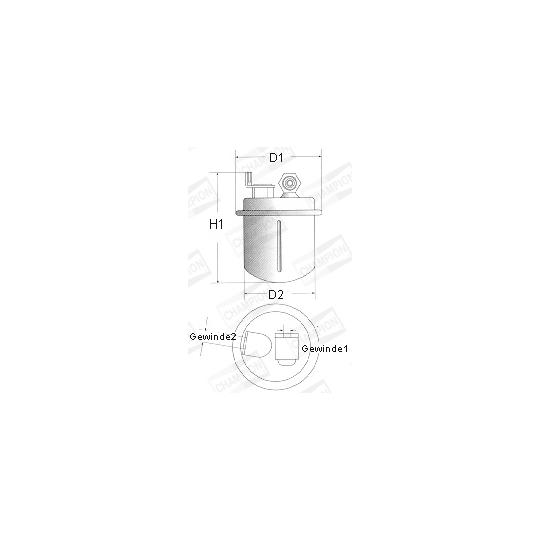 L214/606 - Kütusefilter 