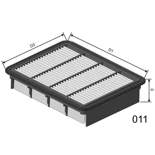 P410 - Air filter 