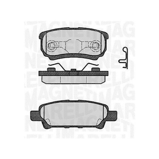 363916060285 - Brake Pad Set, disc brake 