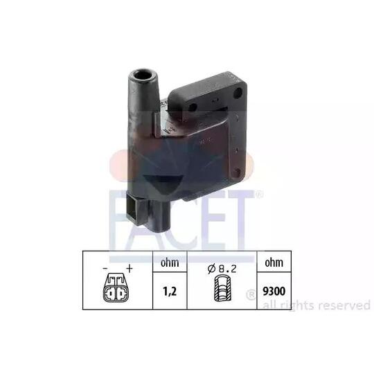 9.6121 - Ignition coil 
