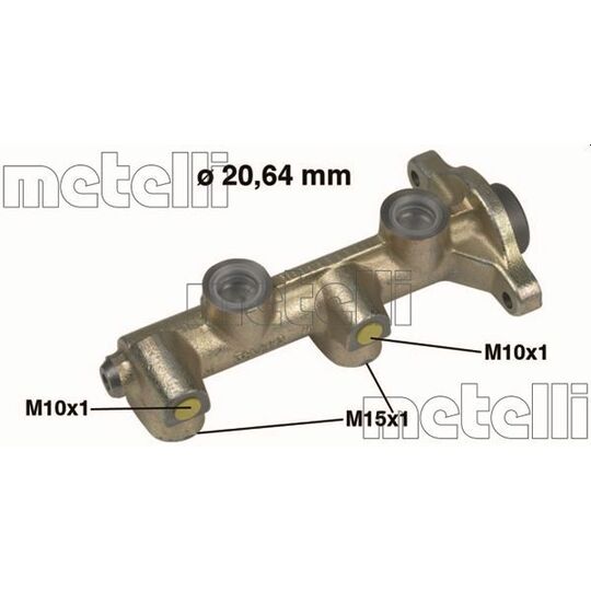 05-0187 - Brake Master Cylinder 