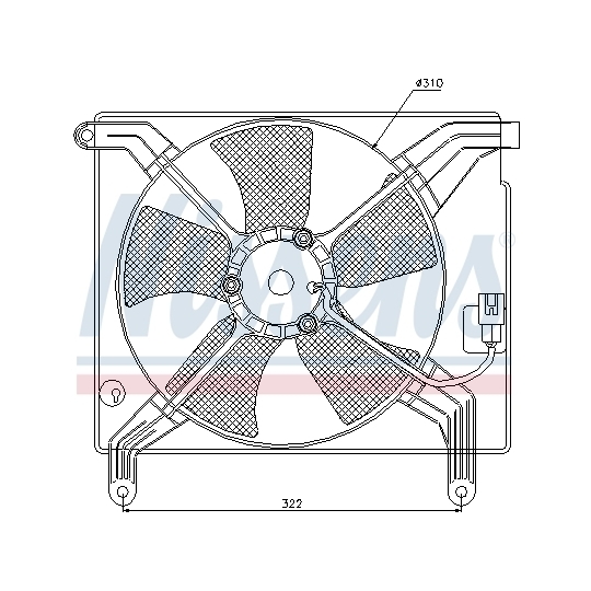85358 - Fan, radiator 
