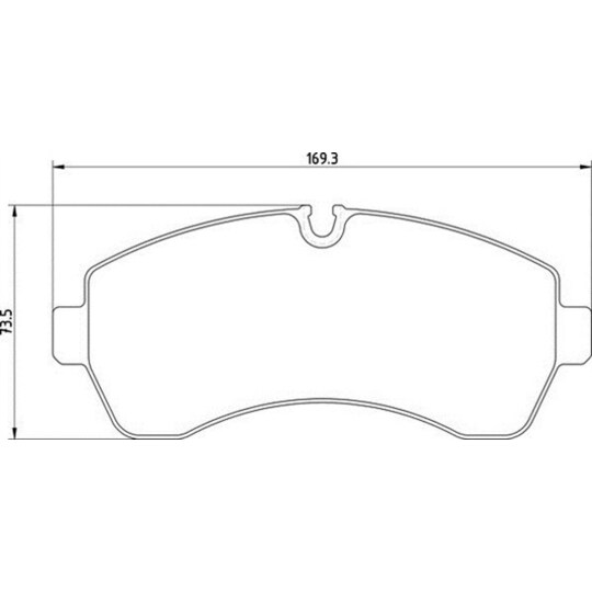 363710036026 - Brake Pad Set, disc brake 