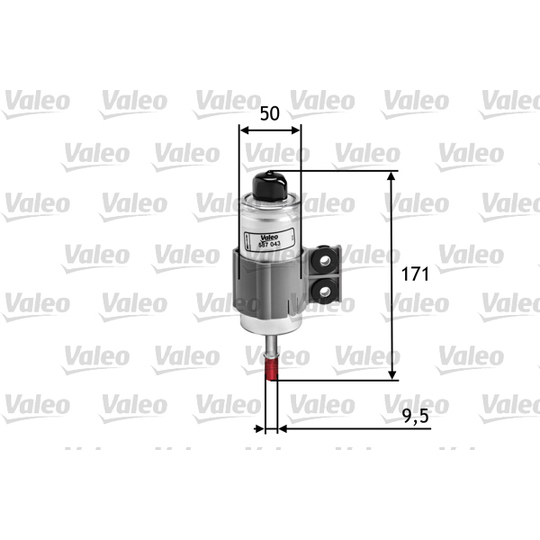 587043 - Fuel filter 