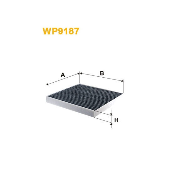 WP9187 - Filter, interior air 