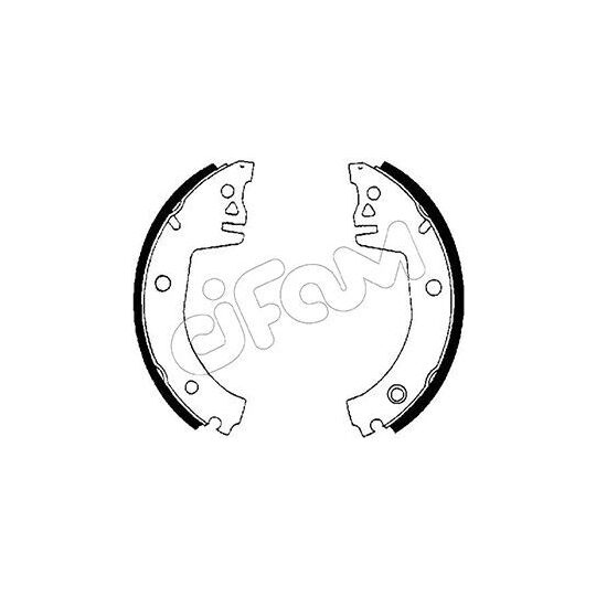 153-378 - Brake Shoe Set 