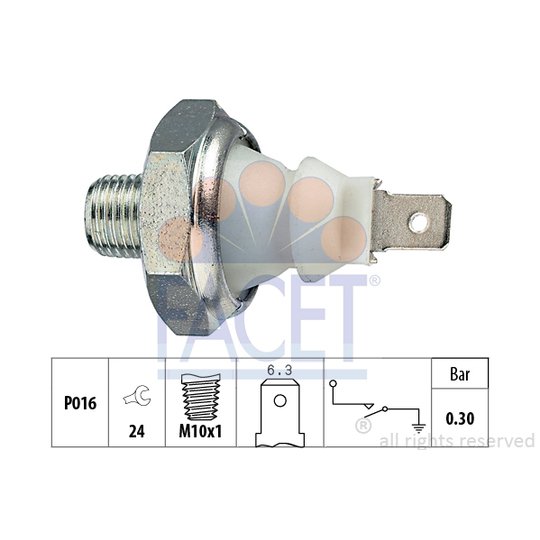 7.0085 - Oil Pressure Switch 