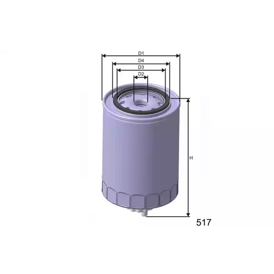 M500 - Fuel filter 