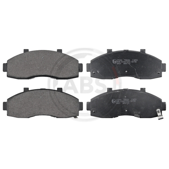 37044 - Brake Pad Set, disc brake 