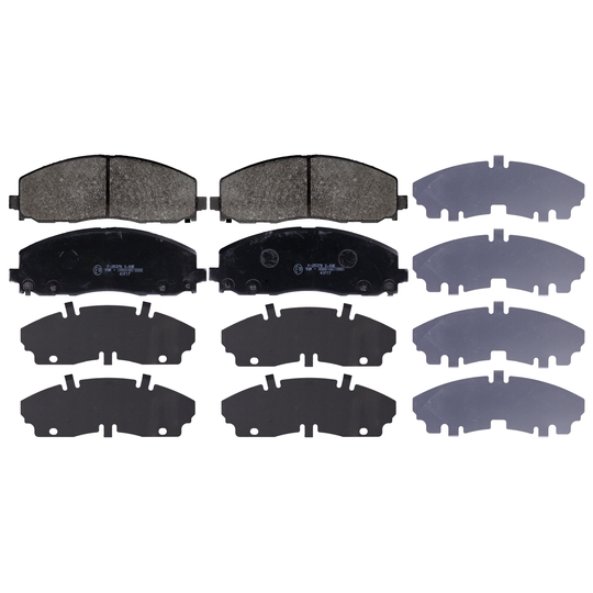 116061 - Brake Pad Set, disc brake 