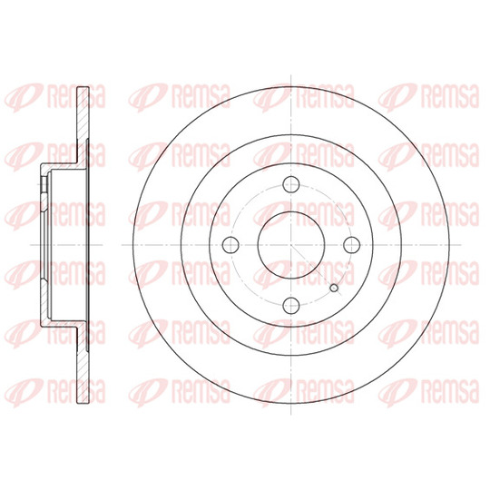 6833.00 - Brake Disc 