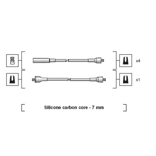 941318111018 - Ignition Cable Kit 