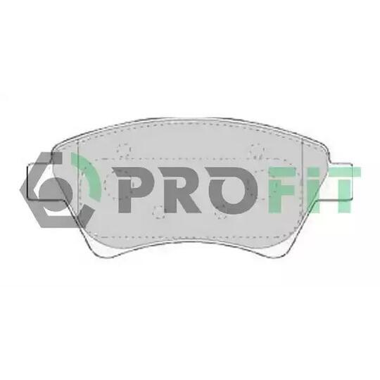 5000-1544 - Brake Pad Set, disc brake 