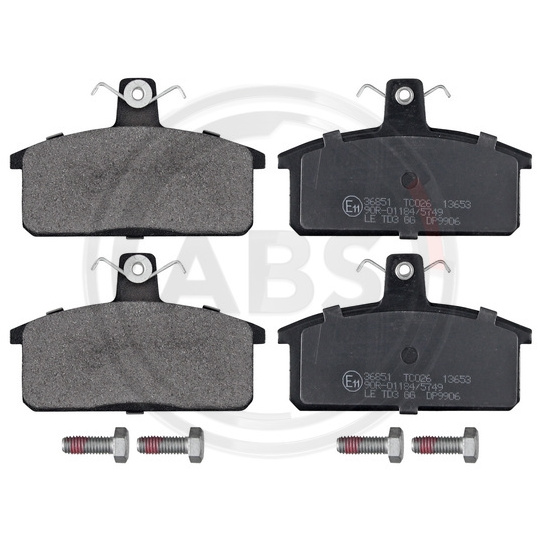 36851 - Brake Pad Set, disc brake 