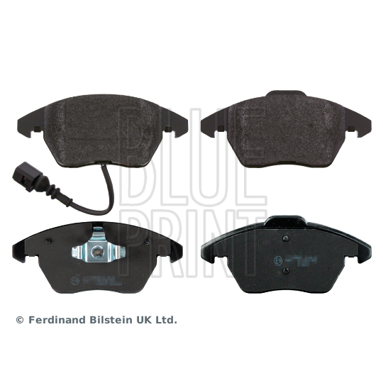 ADV184204 - Brake Pad Set, disc brake 