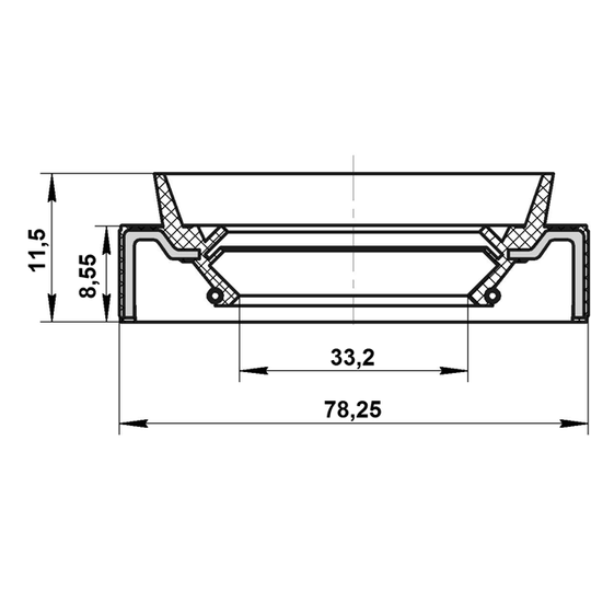 95JBS-35780912X - Seal, drive shaft 