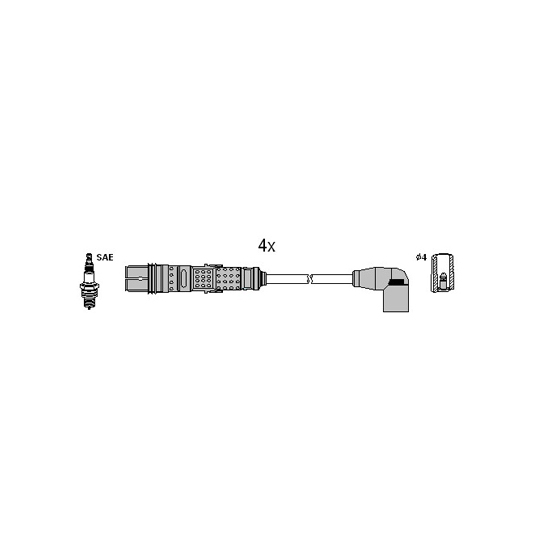 134961 - Ignition Cable Kit 