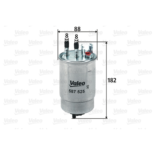 587525 - Fuel filter 