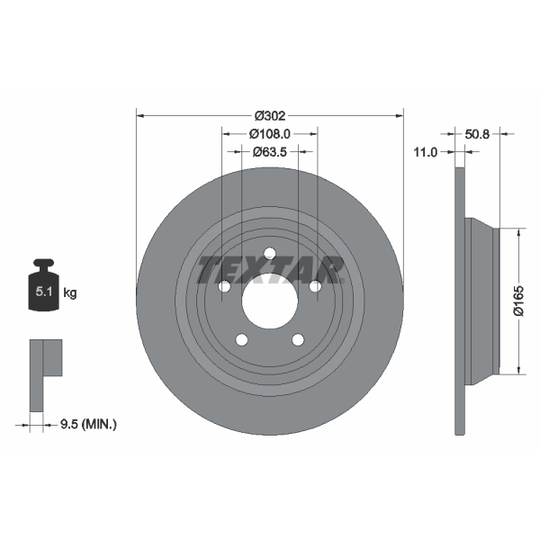 92268703 - Brake Disc 