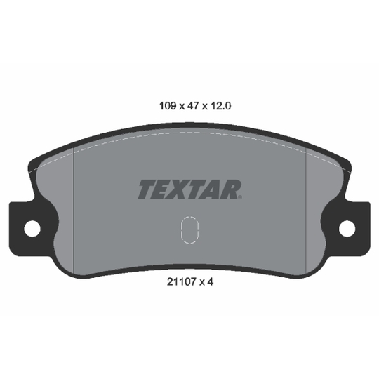 2110701 - Brake Pad Set, disc brake 