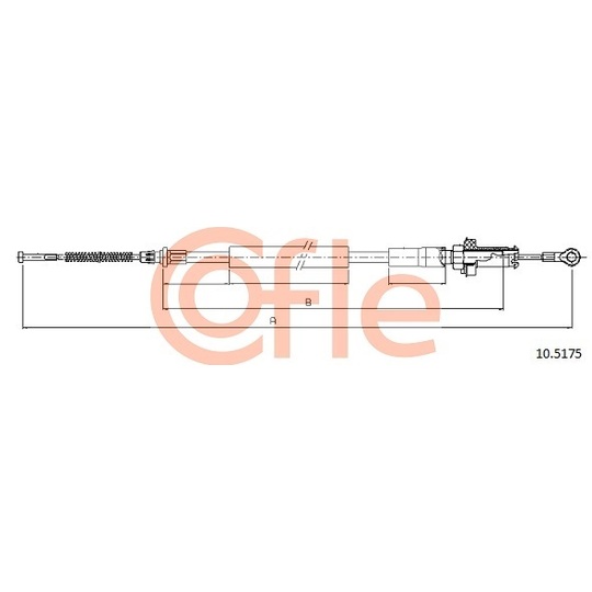 10.5175 - Cable, parking brake 