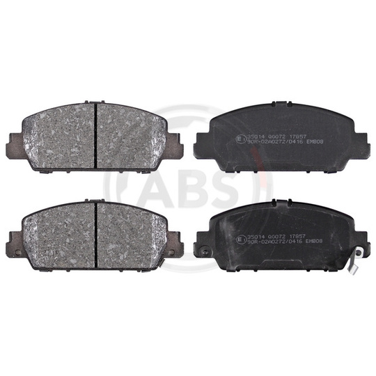 35014 - Brake Pad Set, disc brake 