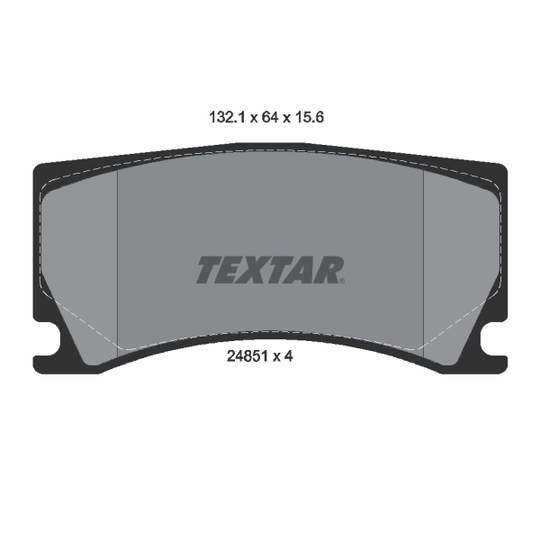 2485101 - Brake Pad Set, disc brake 