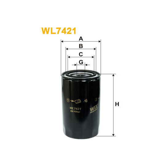WL7421 - Oil filter 