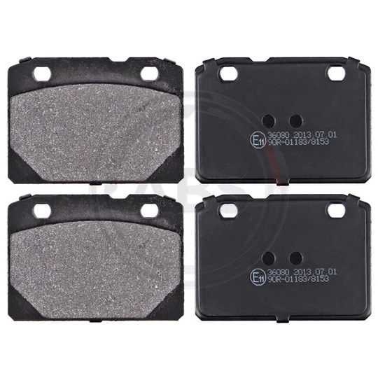 36080 - Brake Pad Set, disc brake 