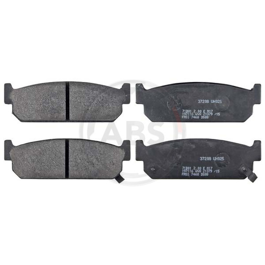37208 - Brake Pad Set, disc brake 
