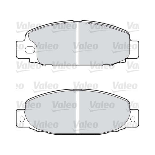 598588 - Brake Pad Set, disc brake 