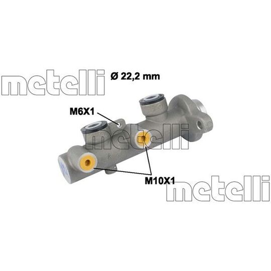 05-0654 - Brake Master Cylinder 