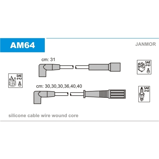 AM64 - Süütesüsteemikomplekt 