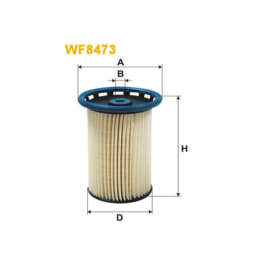 WF8473 - Bränslefilter 