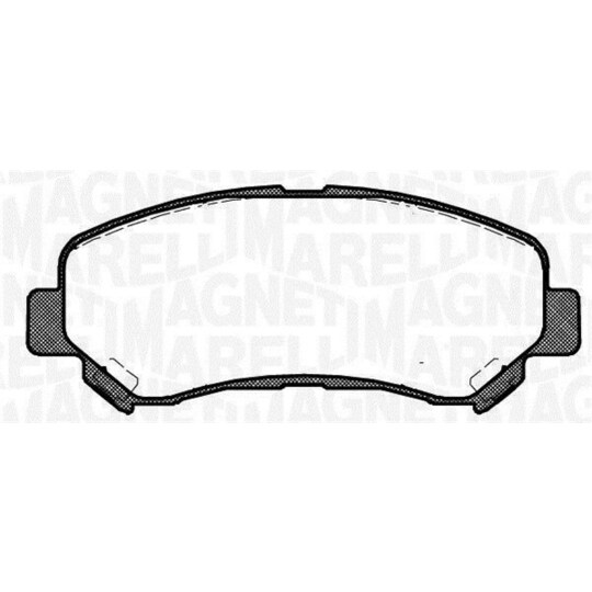 363916060811 - Brake Pad Set, disc brake 