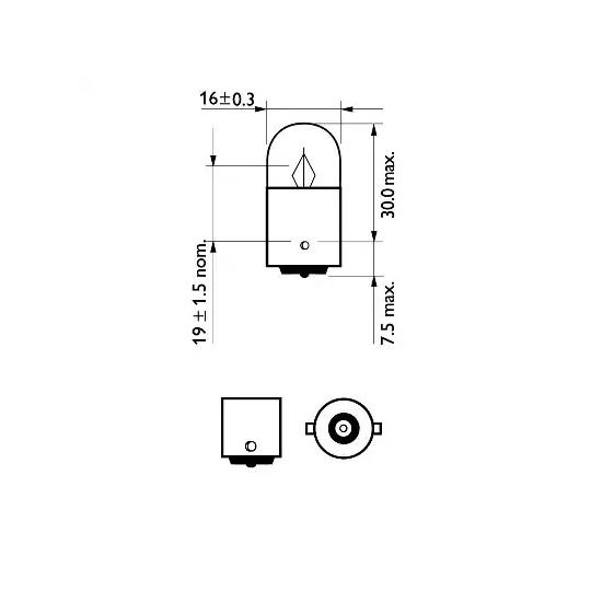 12821LLECOB2 - Bulb 