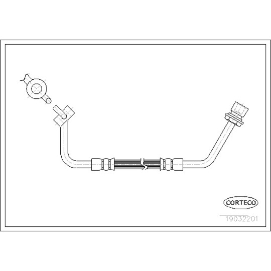 19032201 - Brake Hose 