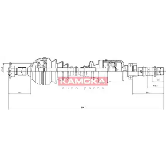 CT1138925 - Drive Shaft 