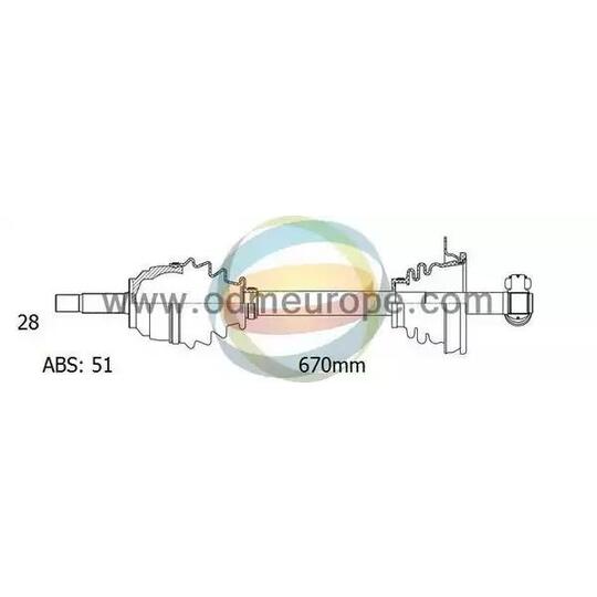 18-291061 - Drive Shaft 