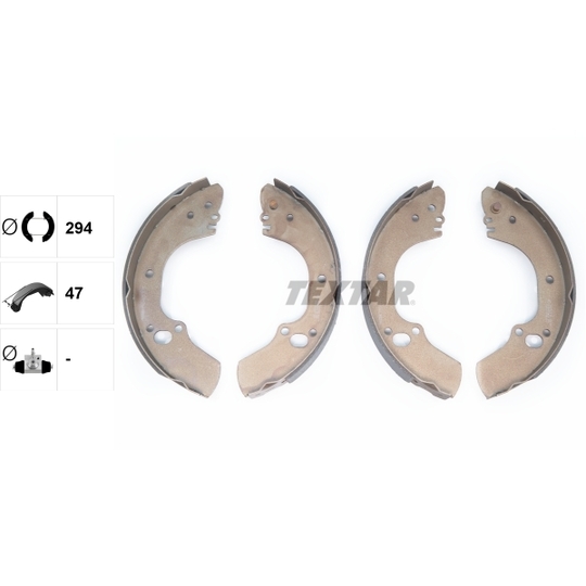 91063400 - Brake Shoe Set 