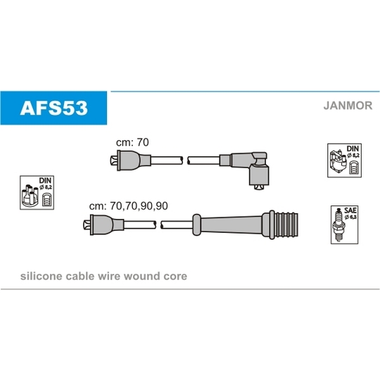 AFS53 - Ignition Cable Kit 